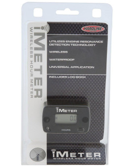 Hardline Products HR-9000-2 iMeter Wireless Hour Meter , Black