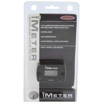 Hardline Products HR-9000-2 iMeter Wireless Hour Meter , Black