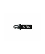 Condor Outdoor A Positive Blood Type Key Chain (Black)