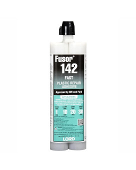 Lord Fusor Plastic Repair Adhesive, Fast, 7.1 Oz. Part :Fus-142