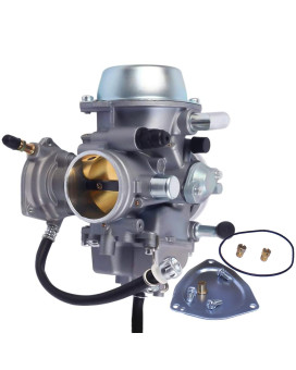 GLENPARTS Replacement Carburetor works for Yamaha Grizzly 600 1998 1999 2000 2001 2002 YFM 600 YFM600 4 Stroke Engine ATV Carb OEM 5KM-14901-10-00 2C6-14901-00-00 4WV-14901-00-00