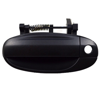 PT Auto Warehouse GM-3001A-FL - Outside Exterior Outer Door Handle, Textured Black - Driver Side Front