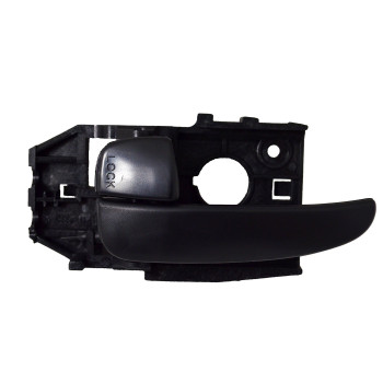 PT Auto Warehouse HY-2335A-RL - Inside Interior Inner Door Handle, Black - Driver Side Rear