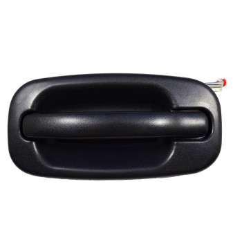 PT Auto Warehouse GM-3523A-RL - Outside Exterior Outer Door Handle, Textured Black - Driver Side Rear