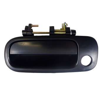 PT Auto Warehouse TO-3176S-FL - Outside Exterior Outer Door Handle, Smooth Black - Driver Side Front