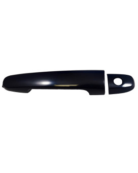 PT Auto Warehouse TO-3180S-FL - Outside Exterior Outer Door Handle, Smooth Black - Driver Side Front