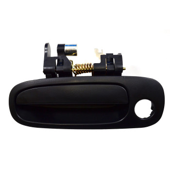 PT Auto Warehouse TO-3199A-FL - Outside Exterior Outer Door Handle, Textured Black - Driver Side Front