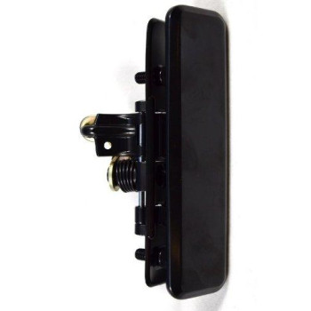 PT Auto Warehouse GM-3913S-FR - Outside Exterior Outer Door Handle, Smooth Black - Passenger Side Front