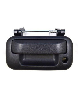 PT Auto Warehouse FO-3505A-TG - Tailgate Handle, Textured Black - without Camera Hole