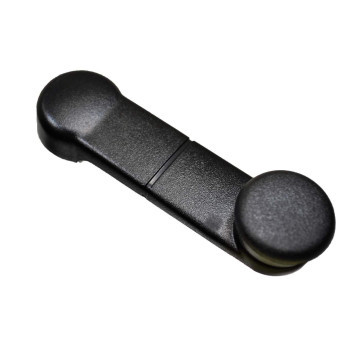 PT Auto Warehouse FO-1503A - Window Crank Handle, Textured Black - (Left = Right)