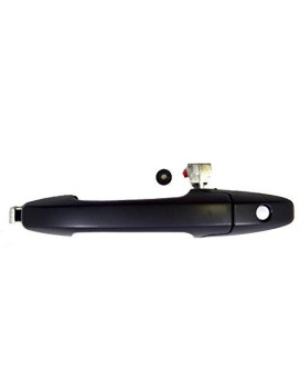 PT Auto Warehouse HO-3233P-FL - Outside Exterior Outer Door Handle, Primed Black - Driver Side Front