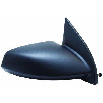 Fit System Passenger Side Mirror for Saturn Ion Coupe, Textured Black, Non-Foldaway, Manual