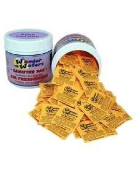 Wonder Wafers 10 CT Individually Wrapped Air Fresheners New Leather