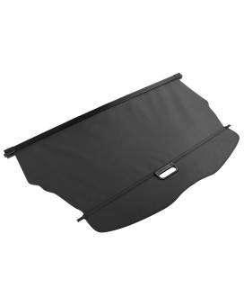 IKON MOTORSPORTS Cargo Cover Compatible with 2007-2013 Acura MDX, Factory Style Black Luggage Carrier Rear Trunk Security Cover, 2008 2009 2010 2011 2012