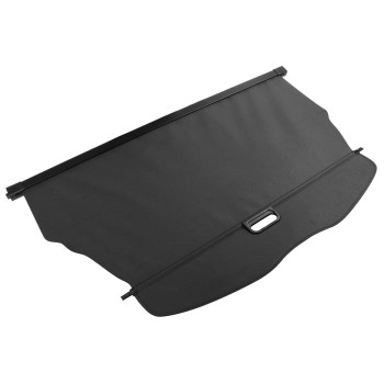 IKON MOTORSPORTS Cargo Cover Compatible with 2007-2013 Acura MDX, Factory Style Black Luggage Carrier Rear Trunk Security Cover, 2008 2009 2010 2011 2012