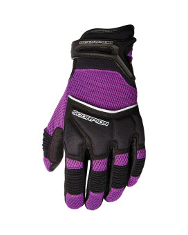 ScorpionEXO Women's Cool Hand II Gloves (Purple, Large)