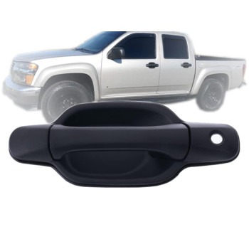 APA Replacement for Colorado Canyon 2004-2012 Front Outer Door Handle Left Driver with Keyhole 25875521 GM1310141