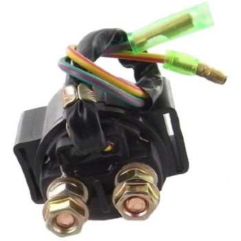 New 12 Volt Starter Solenoid Relay Compatible with/Replacement for TRX350 FourTrax ATV Quad 1986 1987 21164-005, 35850-HM3-000, 35850-HB3-771, 21164-005, 35850-HM8-000