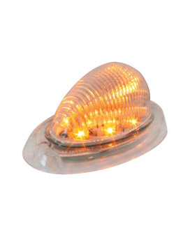 GG Grand General 76371 Oval Amber/Clear Side Marker and Turn 12 LED Light for Freightliner Model