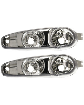 SPEC-D TUNING LB-DEN00-TM GMC Yukon Denali Clear Bumper Lights