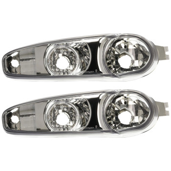 SPEC-D TUNING LB-DEN00-TM GMC Yukon Denali Clear Bumper Lights