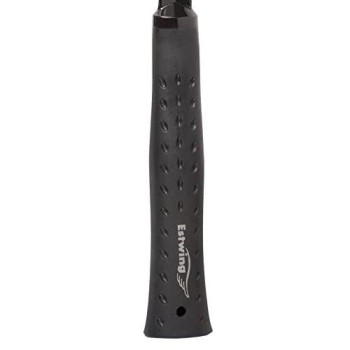 ESTWING Ultra Series Hammer - 15 oz Short Handle Rip Claw with Smooth Face & Shock Reduction Grip - EB-15SR,Black