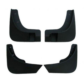 General Motors Chevrolet Front Rear Mud Guard 4-pc Set for 2010 2011 2012 Chevy Spark Matiz