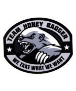 MilSpec Monkey Team Honey Badger Vinyl Decal (SWAT (Black))