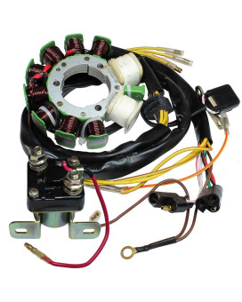 Caltric Stator and Relay SolenoidCompatible with Polaris Magnum 425 4X4 1995-1998 4-Stroke