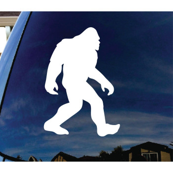 SoCoolDesign Bigfoot Sasquatch Car Window Vinyl Decal Sticker 7 Tall