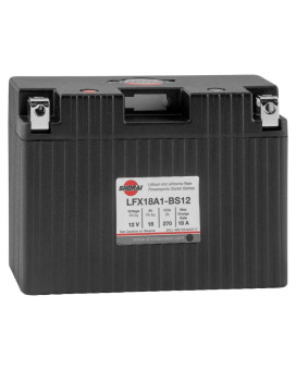 Shorai Lithium-Iron Battery LFX18A1-BS12 for Multiple Applications (LFX18A1-BS12)