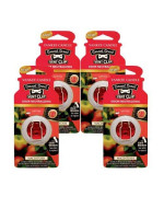 Yankee Candle Car Freshener Smart-Scent Vent Clips, 4-Pack (Macintosh)