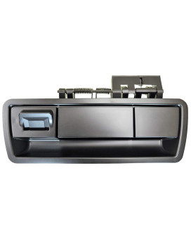 PT Auto Warehouse NI-3953P-TG3 - Power Liftgate Tailgate Handle, Primed Black - with Camera Hole