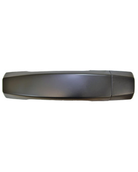 PT Auto Warehouse NI-3953P-RER - Outside Exterior Outer Door Handle, Primed Black - Crew Cab Only, Rear (Left = Right)