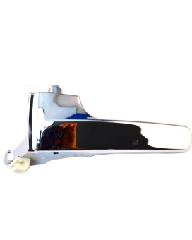 PT Auto Warehouse CH-2825M-LH - Inside Interior Inner Door Handle Lever, Chrome - Driver Side