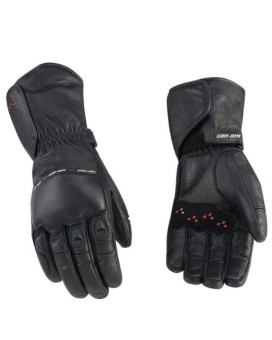 CAN AM New OEM, Spyder Men's Medium Leather 3-Season Riding Gloves, 4461770690