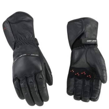 CAN AM New OEM, Spyder Men's Medium Leather 3-Season Riding Gloves, 4461770690