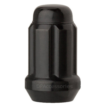 DPAccessories Black M12x1.5 Closed End Spline Single Replacement Lug Nut for Aftermarket Wheels - D5246P-2308