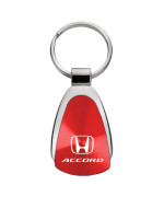 Au-Tomotive Gold, INC. Honda Accord Red Tear Drop Key Chain