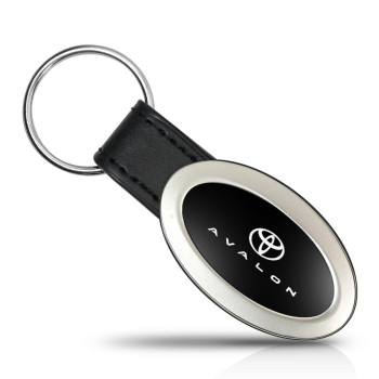 Au-Tomotive Gold, INC. Toyota Avalon Oval Style Metal Key Chain Key Fob