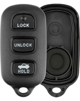 KeylessOption Just The Case Keyless Entry Remote Key Fob Shell