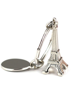 maycom Fashion Romantic Paris Eiffel Tower Keychain Key Chain Ring Keyfob Keyring