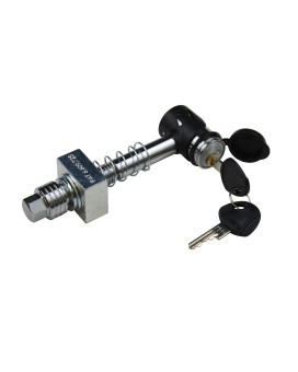 Let's Go Aero (SHP2040-XL) Keyless Press-on Locking Silent Hitch Pin for 2.5in Hitches