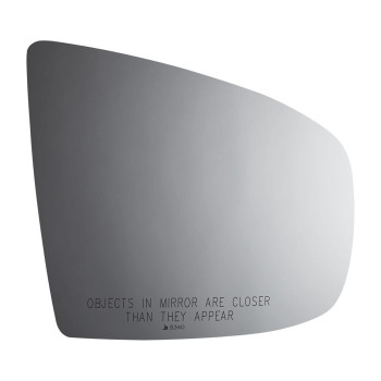 Burco 5340 Convex Passenger Side Power Replacement Mirror Glass (Mount not Included) Compatible with BMW X5, X6 (2007, 2008, 2009, 2010, 2011, 2012, 2013, 2014)