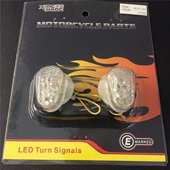 HTTMT MT303-003-W LED Turn Signal Lights Compatible with Yzf R1 R6 R6S Yzf-R6 Yzf-R6S Fz6 Fz1 Fz Fazer