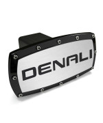 CarBeyondStore GMC Denali Black Trim Billet Aluminum Tow Hitch Cover