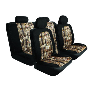 Pilot Automotive SC-5025E Black 10-Piece Camo Mesh Seat Cover