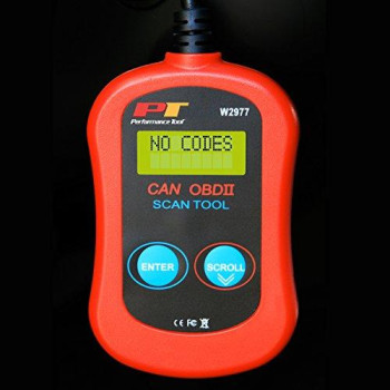 Performance Tool W2977 CAN OBD II Scanner Tool for Check Engine Light & Diagnostics, Direct Scan and Read Out