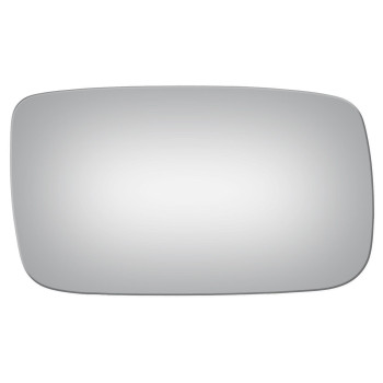 Convex Passenger Side Mirror Replacement Glass for 1990-1991 VOLVO 240