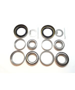 (Set of 2) WPS 3500 Trailer Axle Bearing Kit L68149 L44649 Grease Seal 10-19 I.D. 1.719'' for 84 Spindle